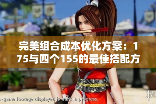 完美组合成本优化方案：175与四个155的最佳搭配方式