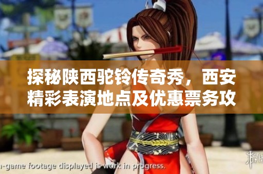 探秘陕西驼铃传奇秀，西安精彩表演地点及优惠票务攻略