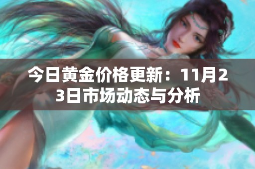 今日黄金价格更新：11月23日市场动态与分析