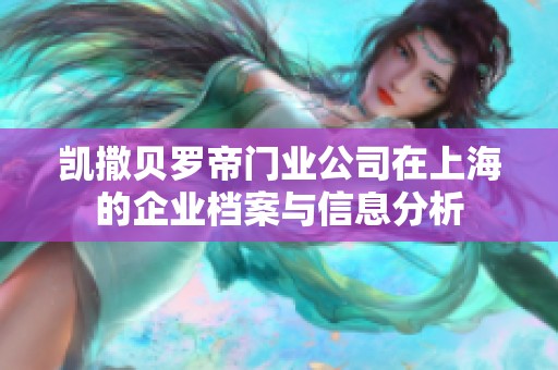 凯撒贝罗帝门业公司在上海的企业档案与信息分析