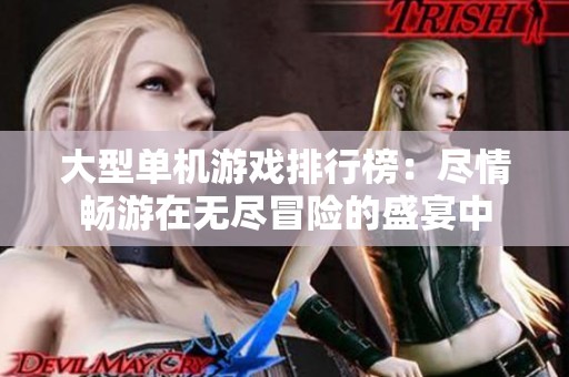 大型单机游戏排行榜：尽情畅游在无尽冒险的盛宴中