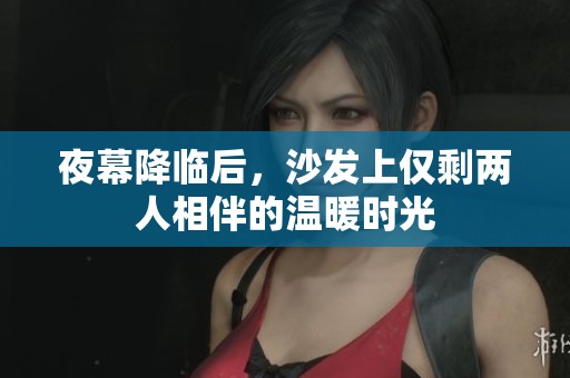 夜幕降临后，沙发上仅剩两人相伴的温暖时光