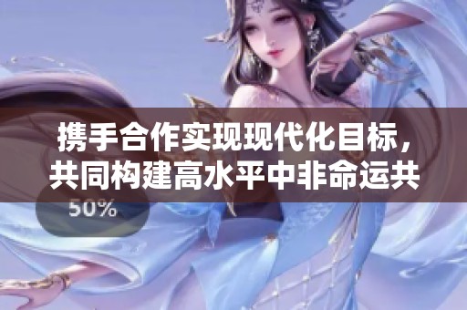 携手合作实现现代化目标，共同构建高水平中非命运共同体