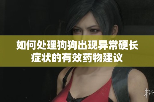 如何处理狗狗出现异常硬长症状的有效药物建议
