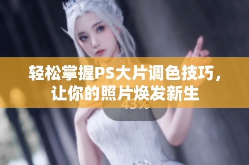 轻松掌握PS大片调色技巧，让你的照片焕发新生