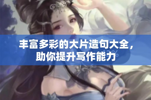 丰富多彩的大片造句大全，助你提升写作能力