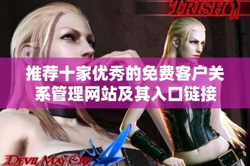 推荐十家优秀的免费客户关系管理网站及其入口链接