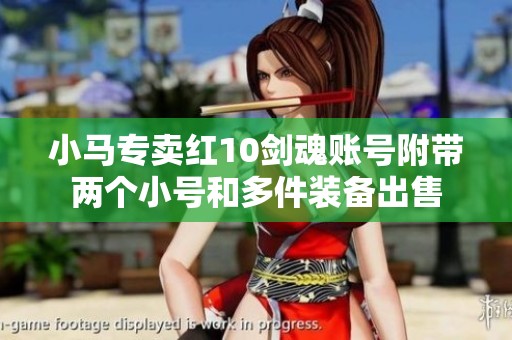 小马专卖红10剑魂账号附带两个小号和多件装备出售