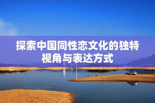探索中国同性恋文化的独特视角与表达方式