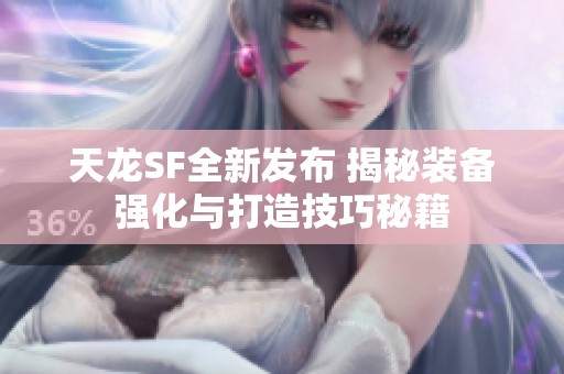 天龙SF全新发布 揭秘装备强化与打造技巧秘籍