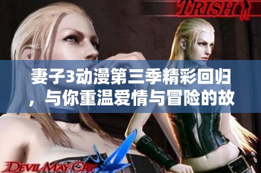 妻子3动漫第三季精彩回归，与你重温爱情与冒险的故事