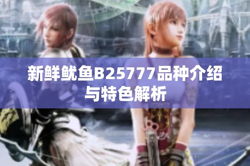 新鲜鱿鱼B25777品种介绍与特色解析
