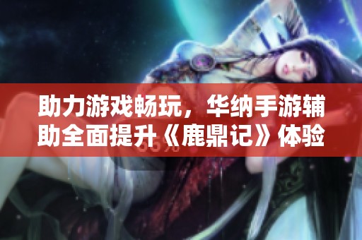 助力游戏畅玩，华纳手游辅助全面提升《鹿鼎记》体验