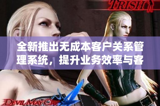 全新推出无成本客户关系管理系统，提升业务效率与客户满意度
