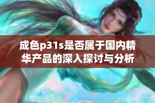 成色p31s是否属于国内精华产品的深入探讨与分析
