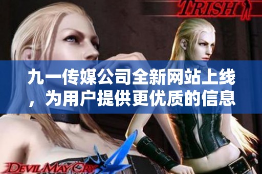 九一传媒公司全新网站上线，为用户提供更优质的信息服务