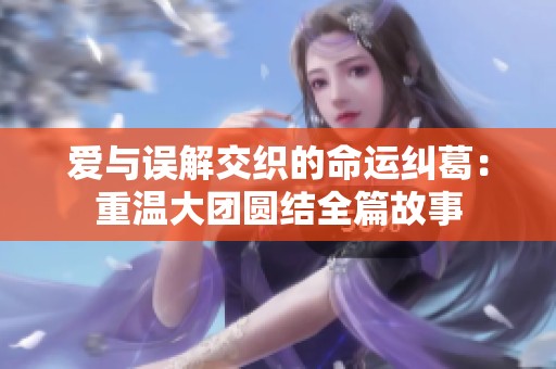 爱与误解交织的命运纠葛：重温大团圆结全篇故事