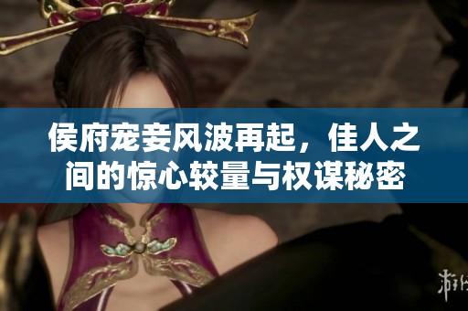 侯府宠妾风波再起，佳人之间的惊心较量与权谋秘密