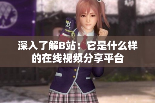深入了解B站：它是什么样的在线视频分享平台