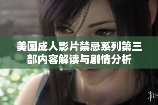美国成人影片禁忌系列第三部内容解读与剧情分析