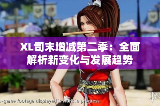 XL司末增减第二季：全面解析新变化与发展趋势
