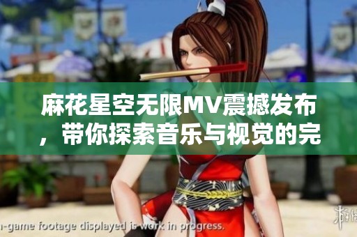 麻花星空无限MV震撼发布，带你探索音乐与视觉的完美结合