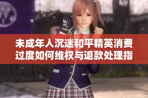 未成年人沉迷和平精英消费过度如何维权与退款处理指南