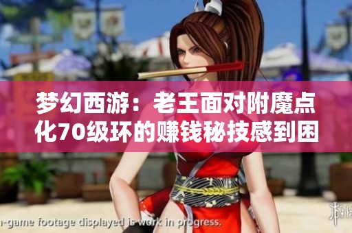 梦幻西游：老王面对附魔点化70级环的赚钱秘技感到困惑