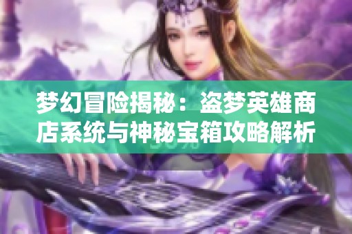 梦幻冒险揭秘：盗梦英雄商店系统与神秘宝箱攻略解析