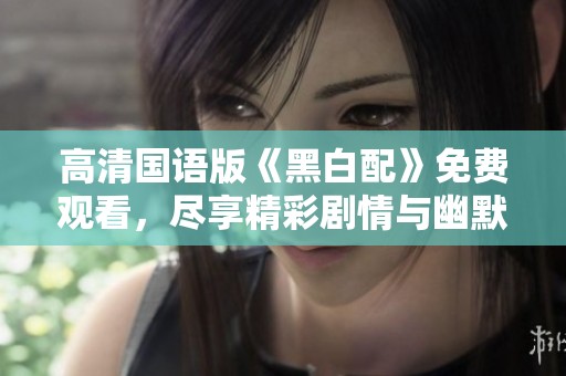 高清国语版《黑白配》免费观看，尽享精彩剧情与幽默对话