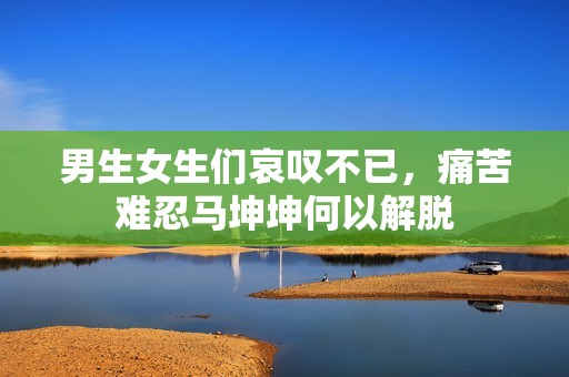 男生女生们哀叹不已，痛苦难忍马坤坤何以解脱
