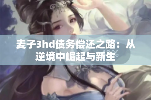 麦子3hd债务偿还之路：从逆境中崛起与新生