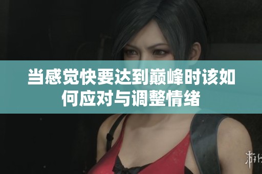 当感觉快要达到巅峰时该如何应对与调整情绪