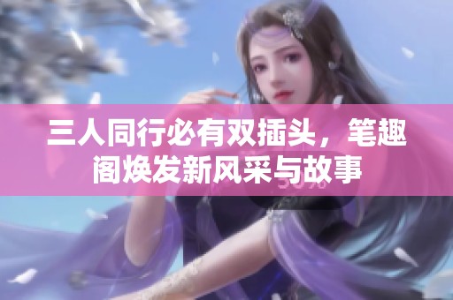 三人同行必有双插头，笔趣阁焕发新风采与故事