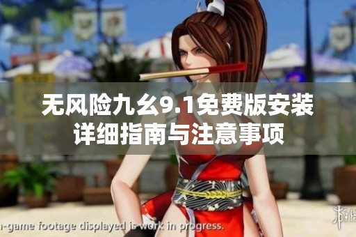 无风险九幺9.1免费版安装详细指南与注意事项