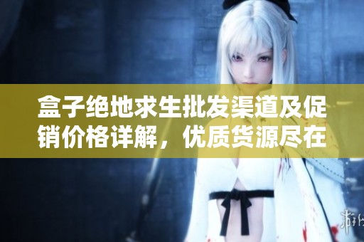 盒子绝地求生批发渠道及促销价格详解，优质货源尽在掌握