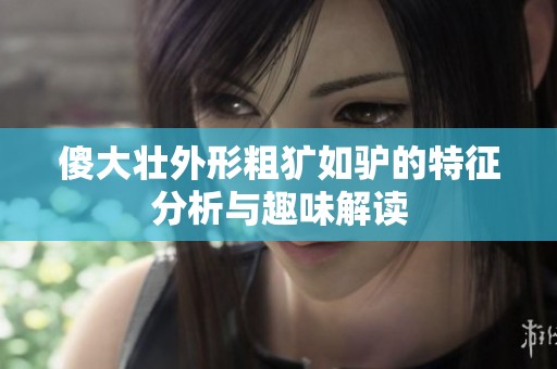 傻大壮外形粗犷如驴的特征分析与趣味解读