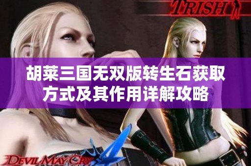 胡莱三国无双版转生石获取方式及其作用详解攻略
