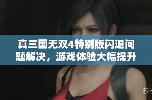 真三国无双4特别版闪退问题解决，游戏体验大幅提升