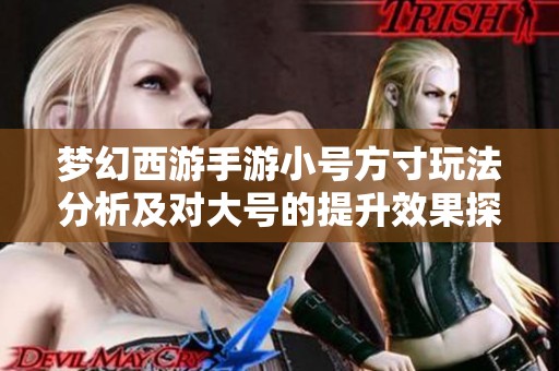 梦幻西游手游小号方寸玩法分析及对大号的提升效果探讨